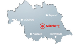 Nordbayern Karte 270x150px